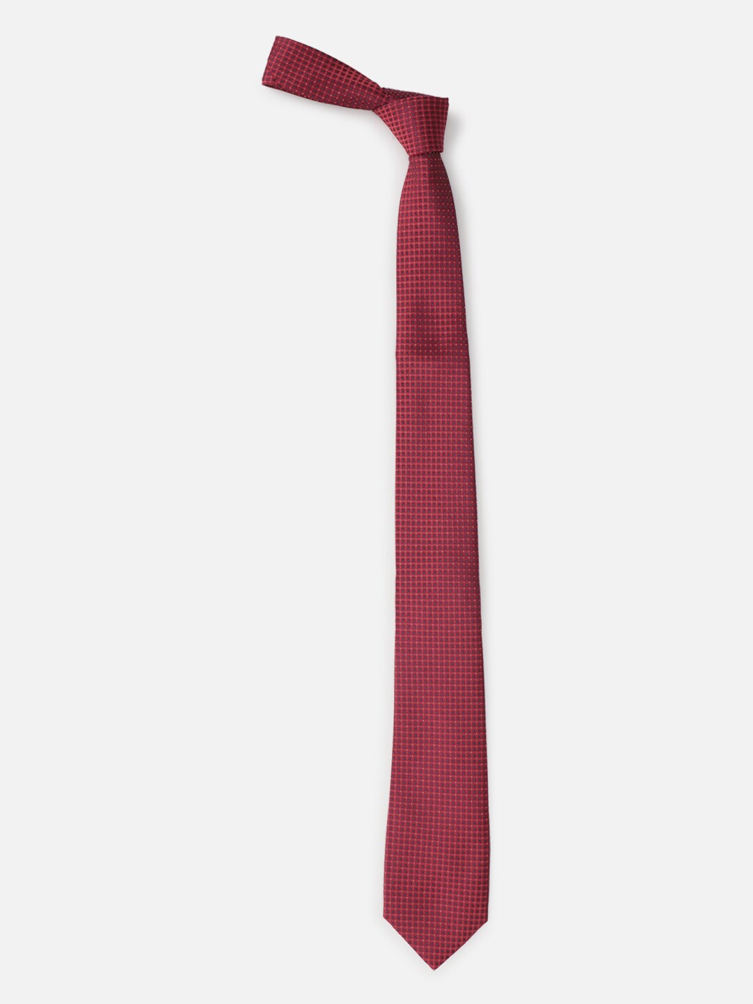 

Peter England Men Maroon Ties