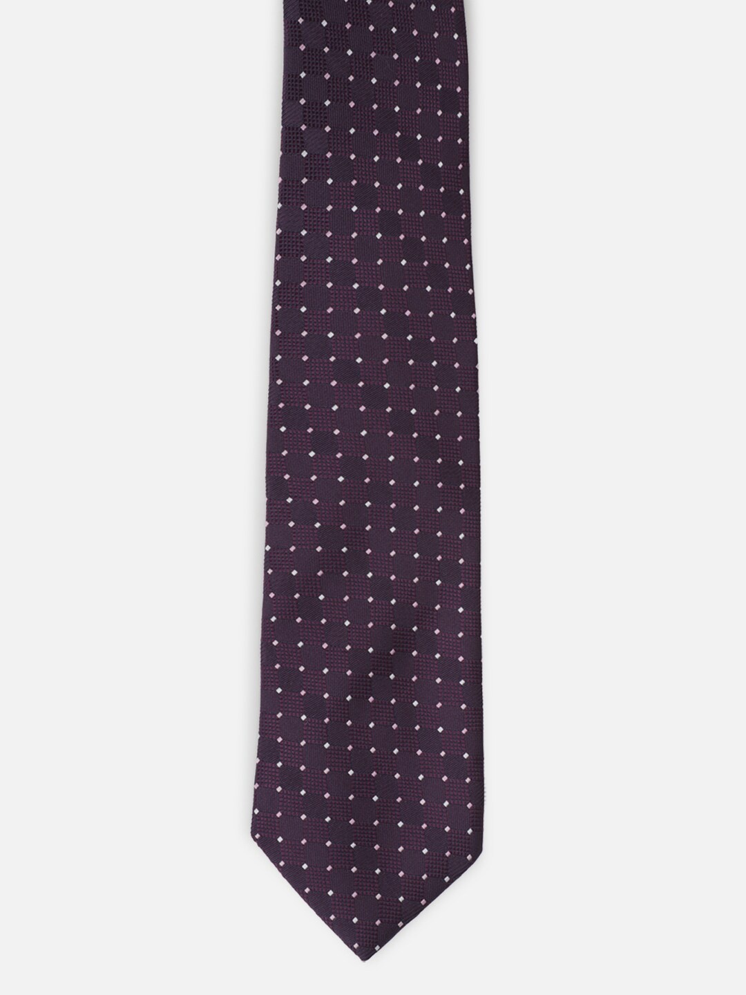

Peter England Men Purple Ties