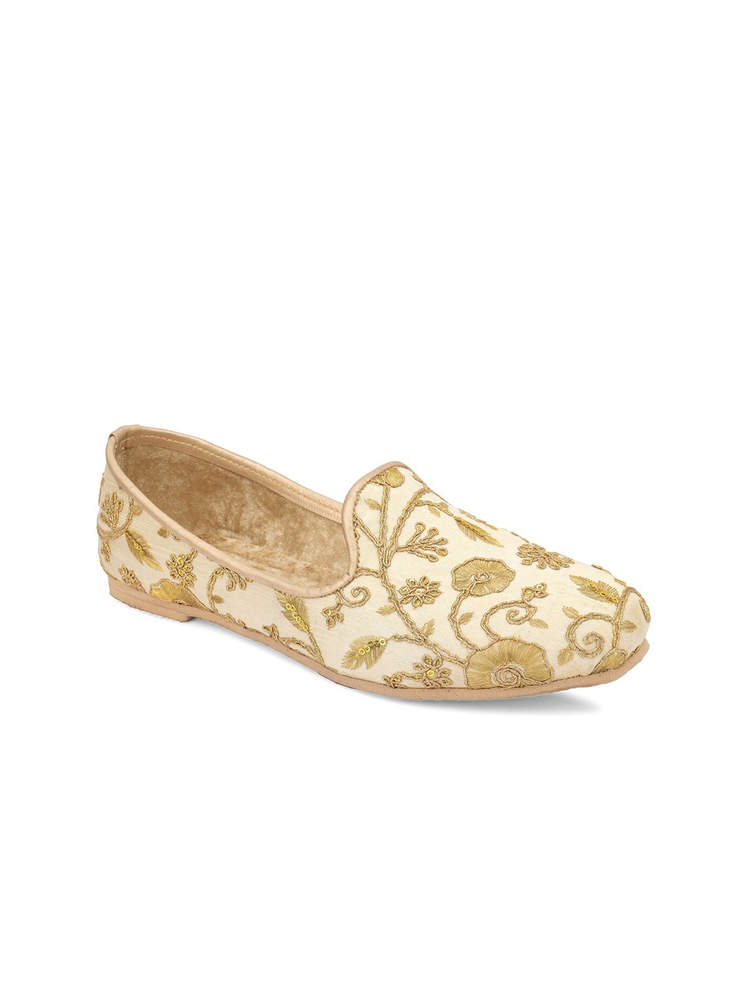 

Hulya Men Gold-Toned Printed Espadrilles