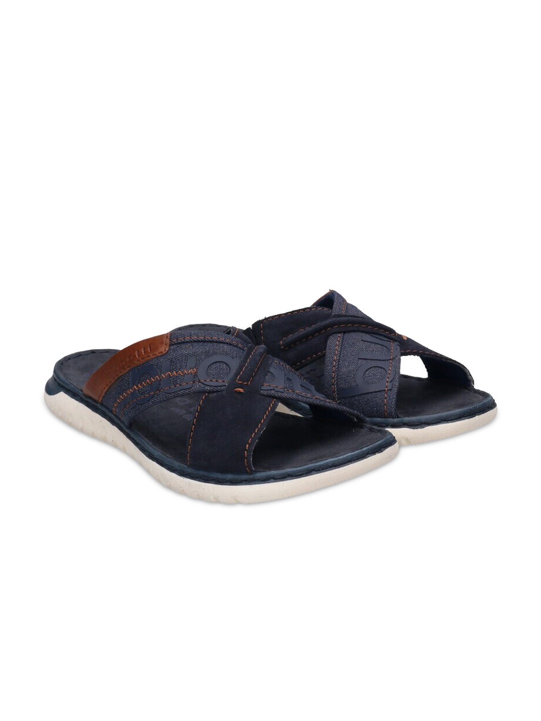 

Bugatti Men Navy Blue Sandals