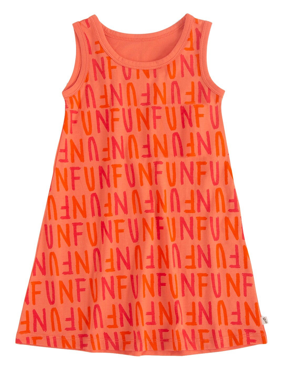 

You Got Plan B Peach-Coloured A-Line Dress