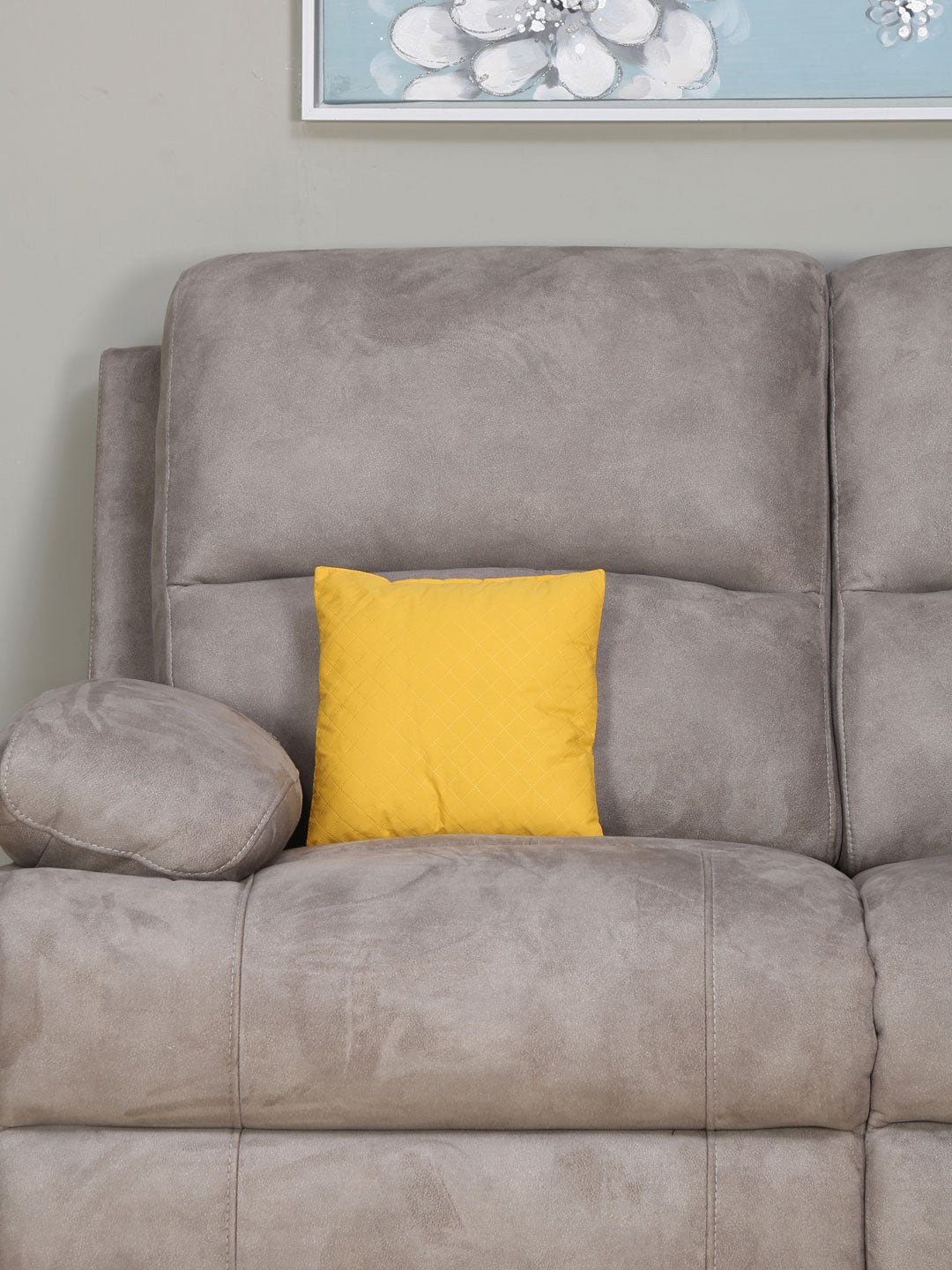 

Athome by Nilkamal Mustard Solid Cushion Filler