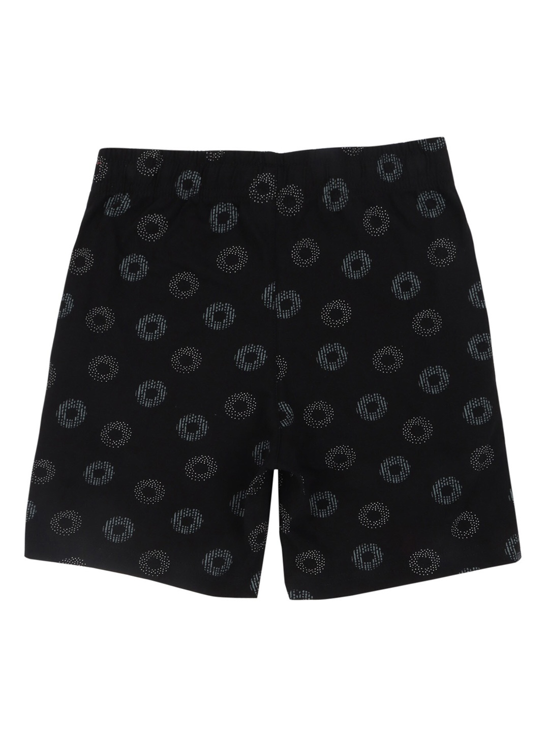 

PROTEENS Girls Black cotton Printed Shorts