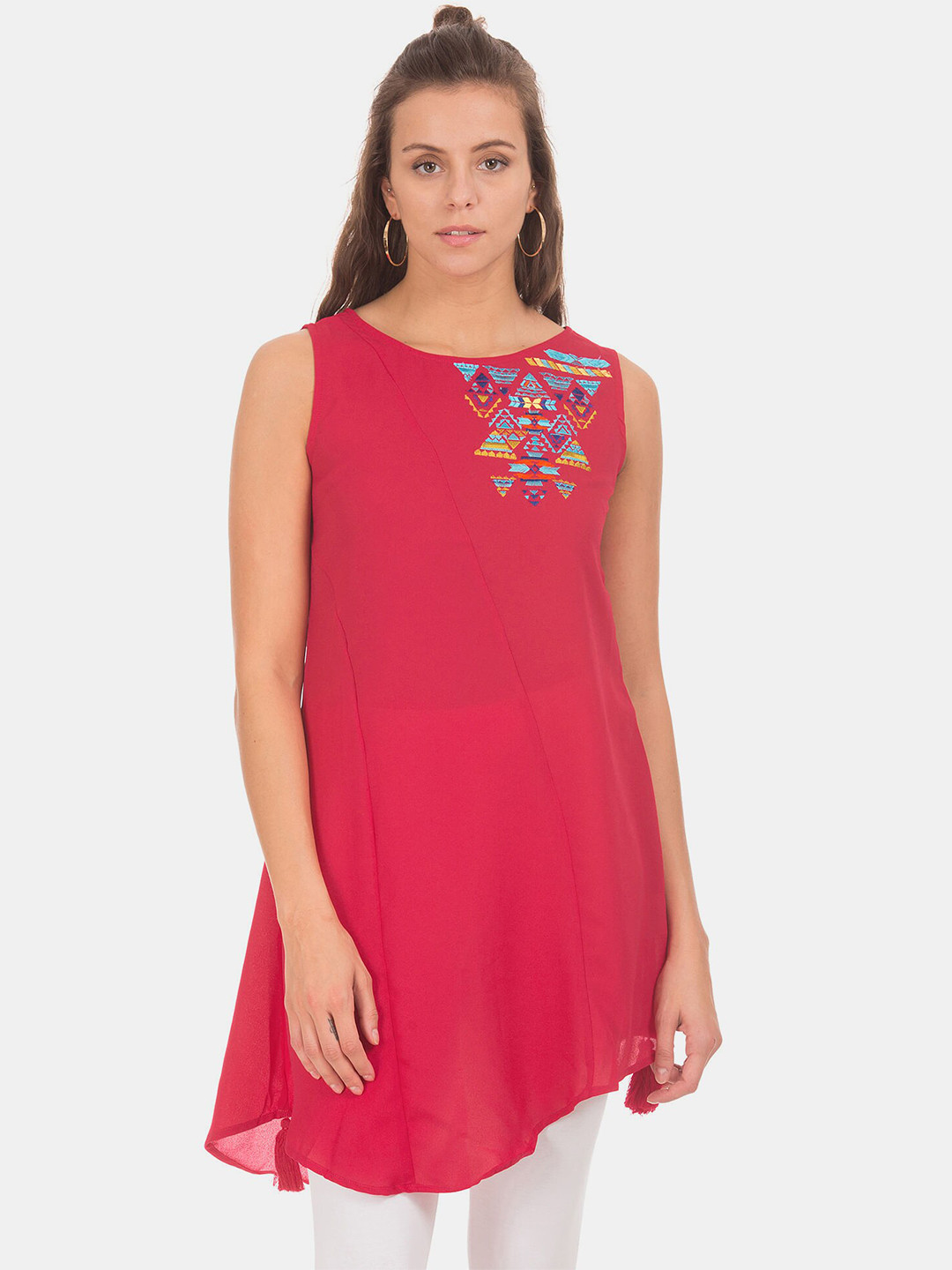 

Bronz Women Pink Tunics