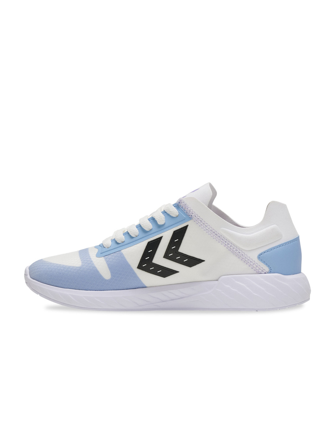 

hummel Women White Printed PU Sneakers