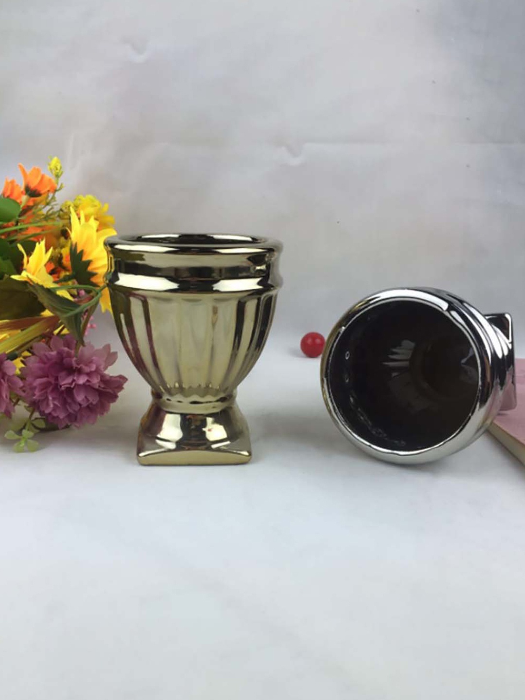 

MARKET99 Pink Text or Slogans Printed Ceramic Glossy Cups Set of Cups and Mugs
