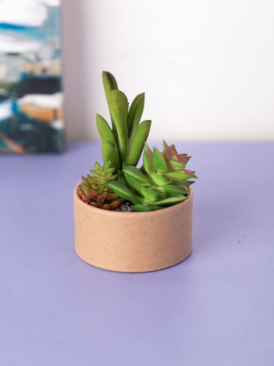 

MARKET99 Brown & Green Artificial Flower With Pot