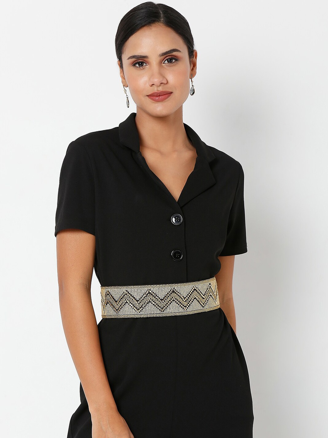 

SALWAR STUDIO Women Gold-Toned Embellished Belt