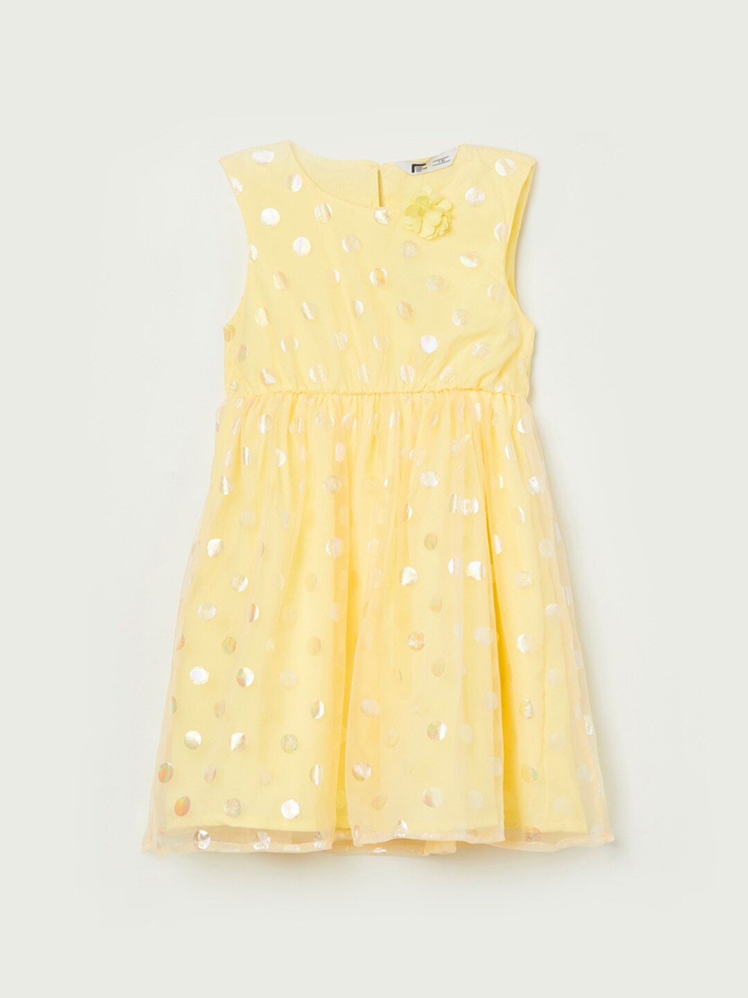 

Fame Forever by Lifestyle Yellow Printed Dress