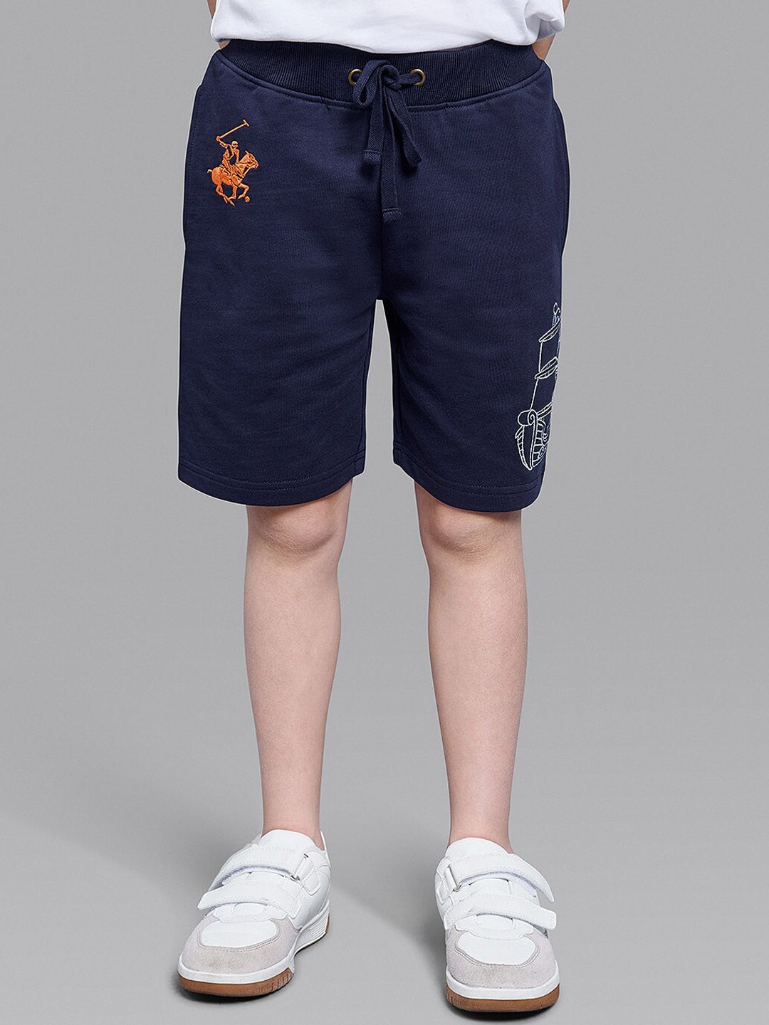 

Beverly Hills Polo Club Boys Navy Blue Shorts