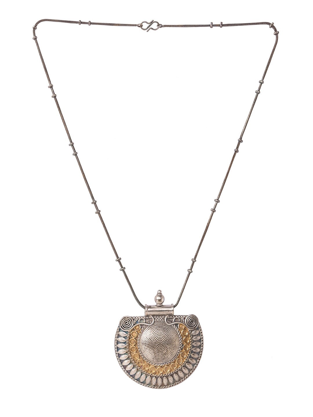 

INDYA Women Silver Necklace and Chains