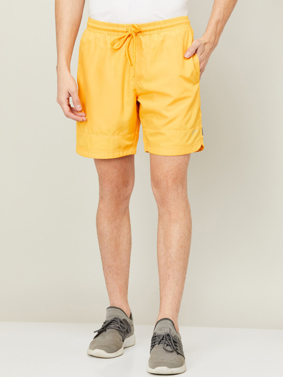 

Fame Forever by Lifestyle Men Yellow Training or Gym Shorts