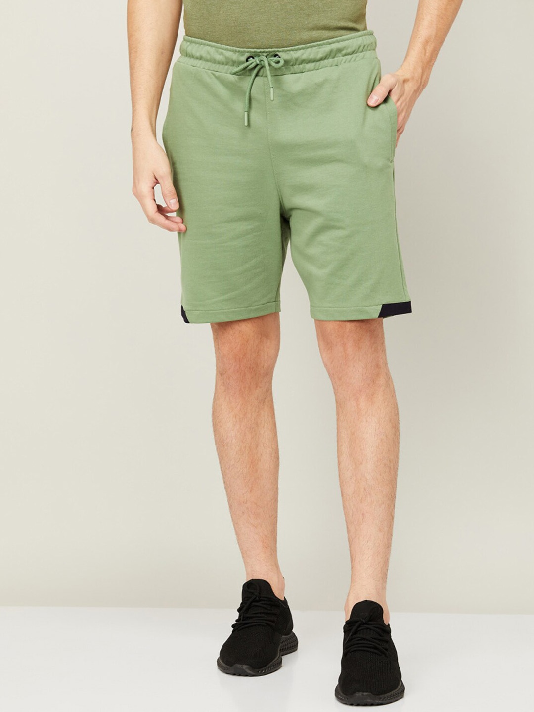 

Fame Forever by Lifestyle Men Green Training or Gym Sports Shorts