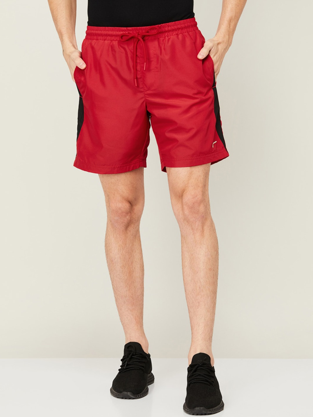 

Fame Forever by Lifestyle Men Red Training or Gym Shorts