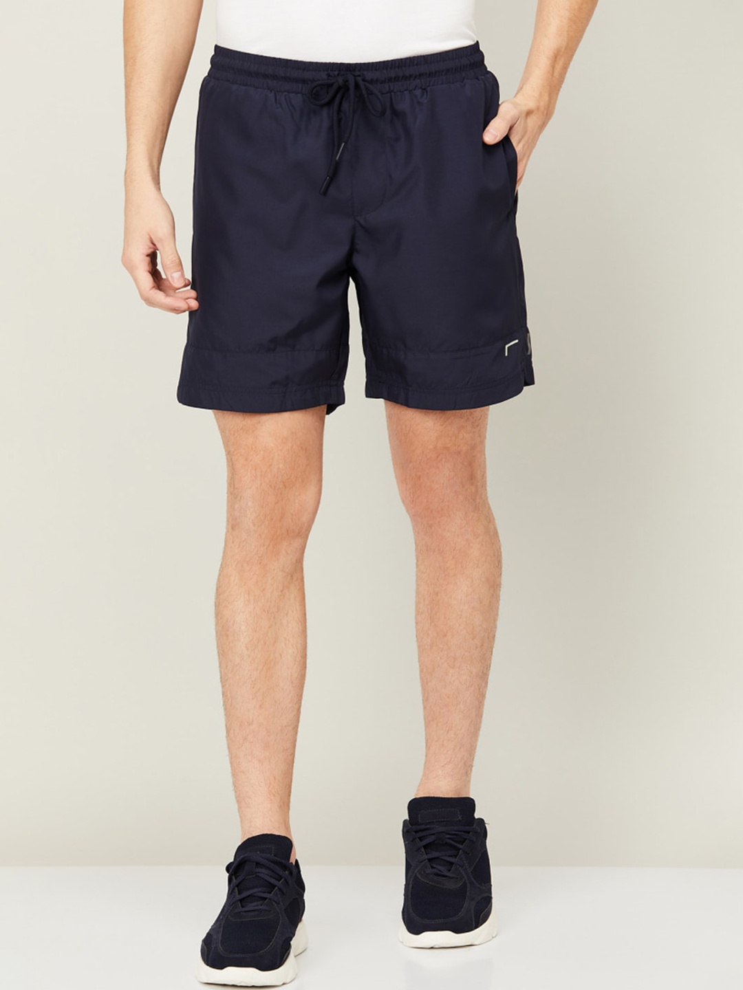 

Fame Forever by Lifestyle Men Navy Blue Training or Gym Sports Shorts