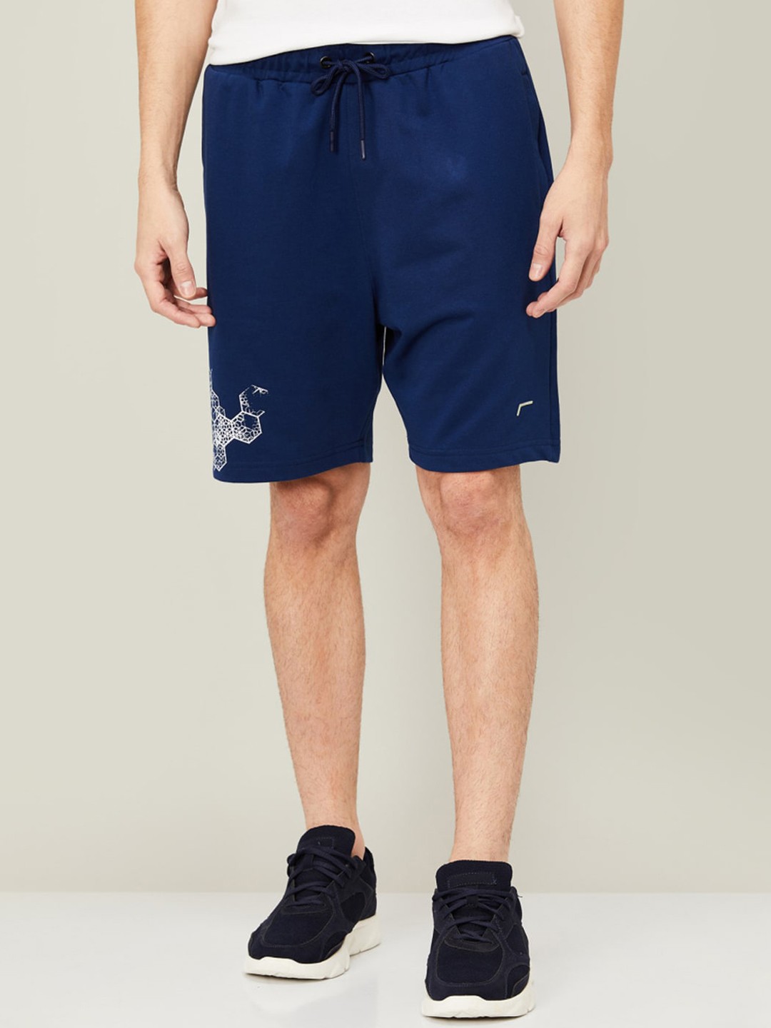 

Fame Forever by Lifestyle Men Navy Blue Training or Gym Sports Shorts