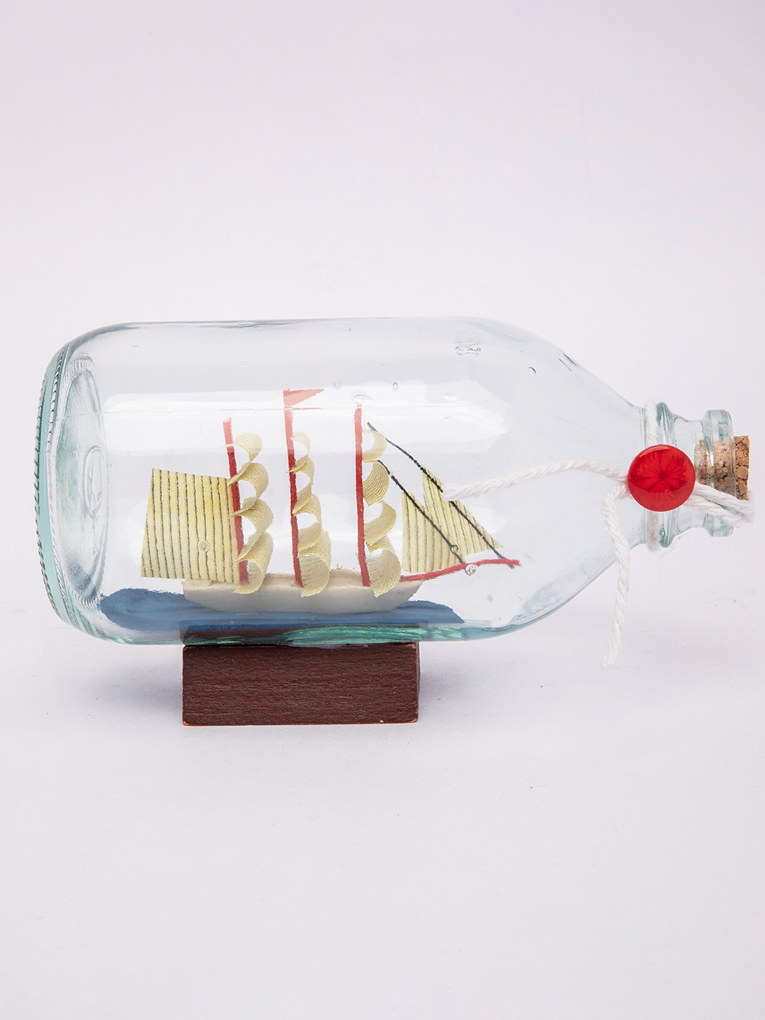 

MARKET99 Beige Medium Wishing Bottle Show Piece