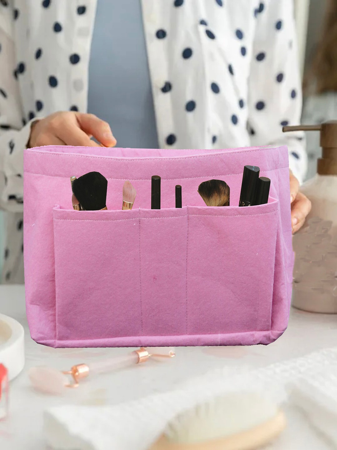 

My Gift Booth Rose -Colored Solid Organisers