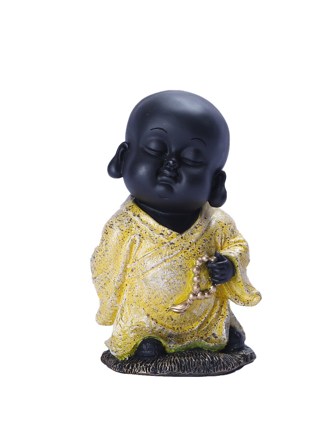 

HomeTown Yellow & Black Monk Showpiece