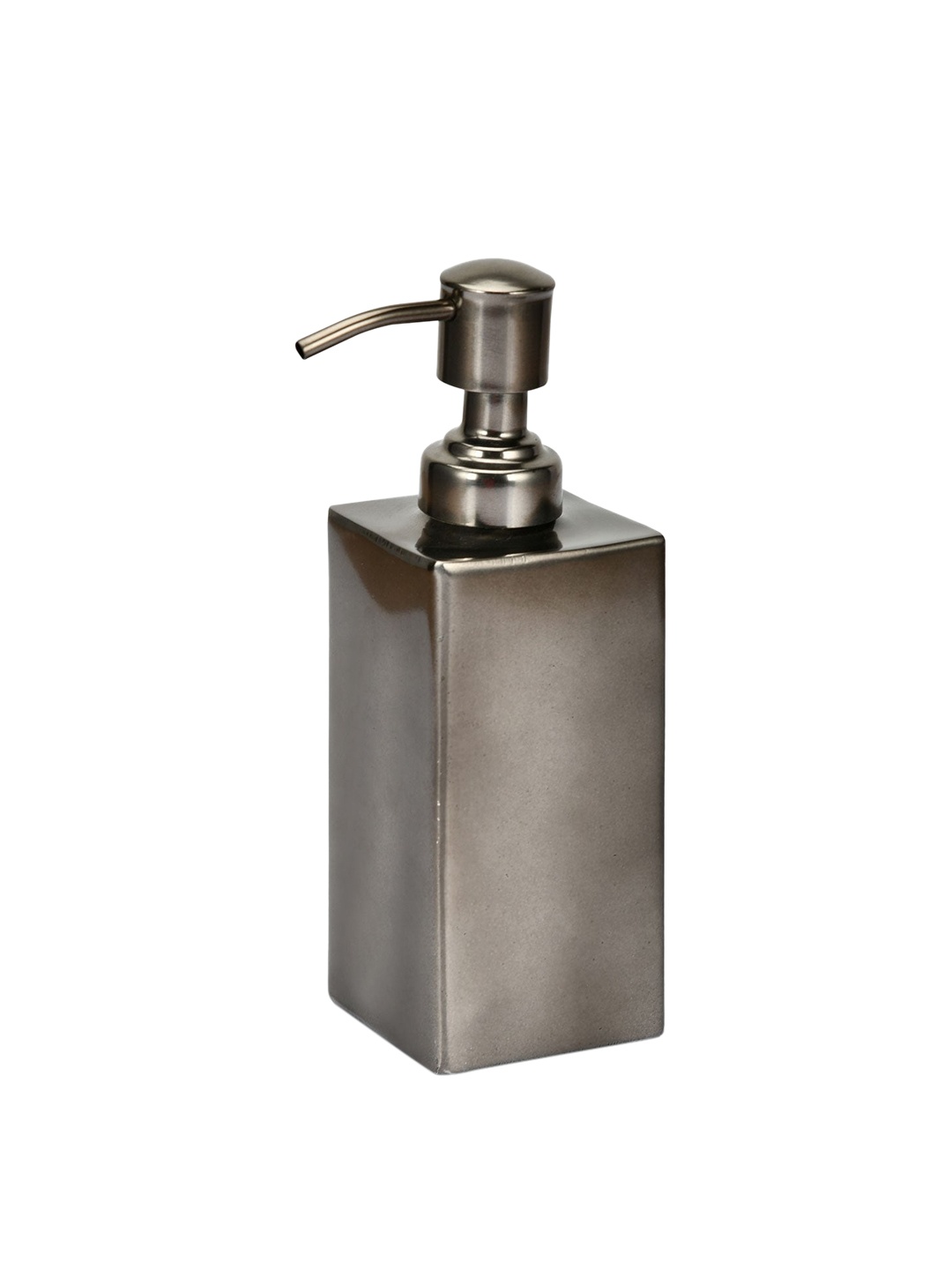 

Athome by Nilkamal Black Solid Metal Soap Dispenser