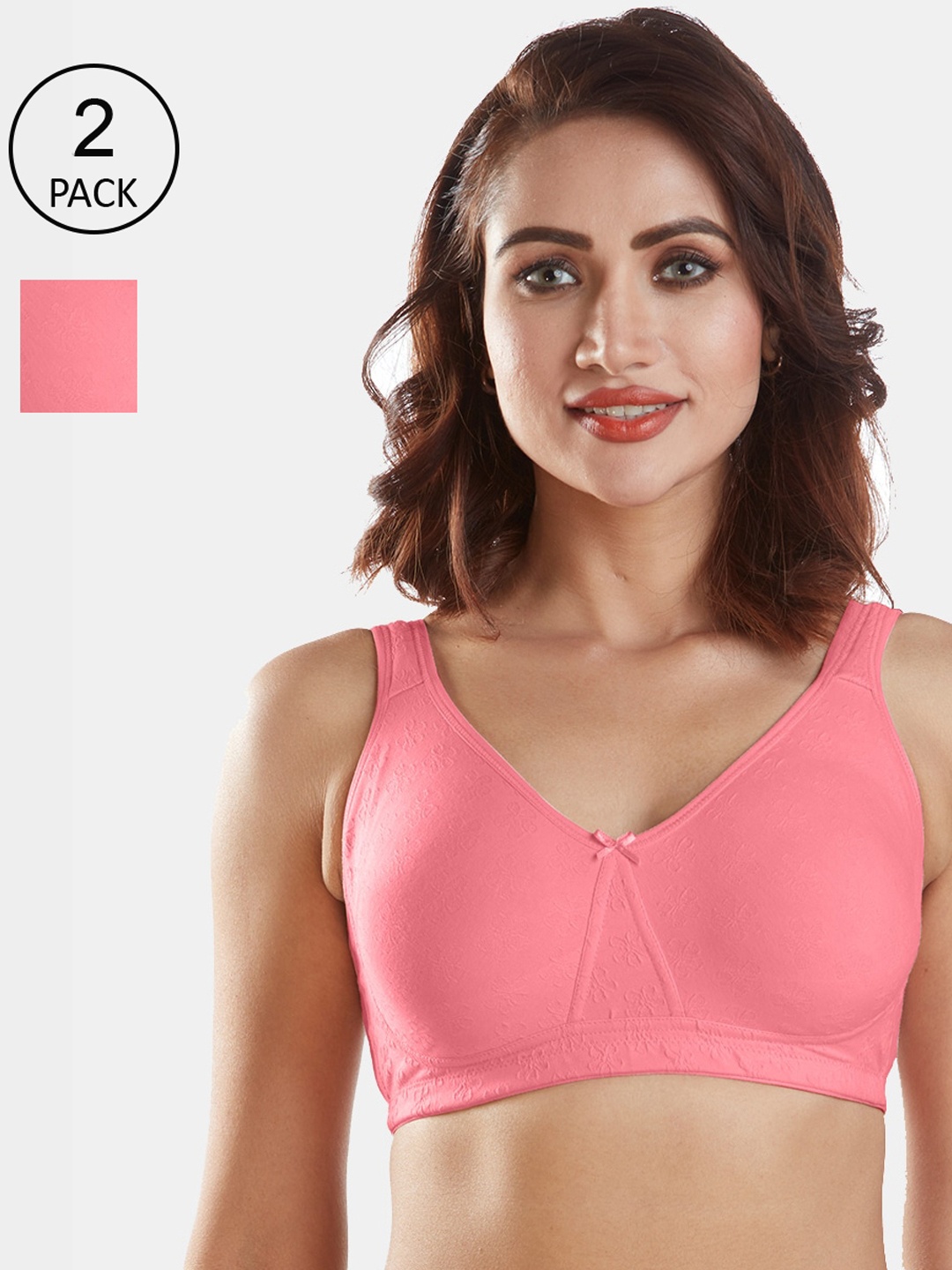 

Sonari Women Multi Bra, Coral