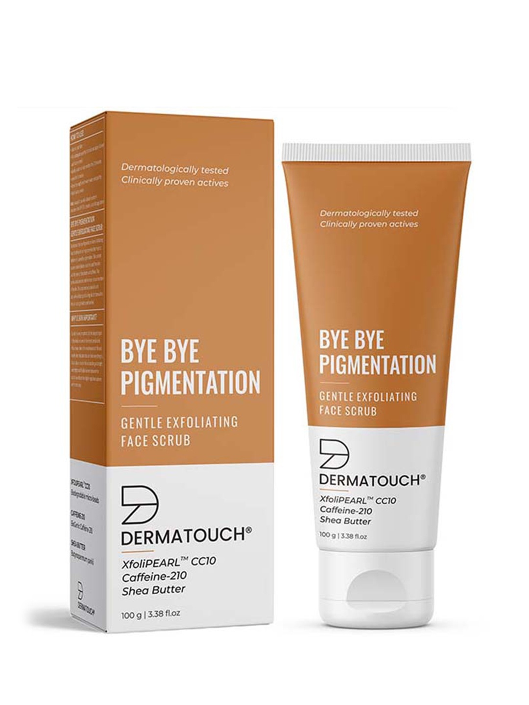 

Dermatouch Bye Bye Pigmentation Gentle Exfoliation Face Scrub - 100 g, White
