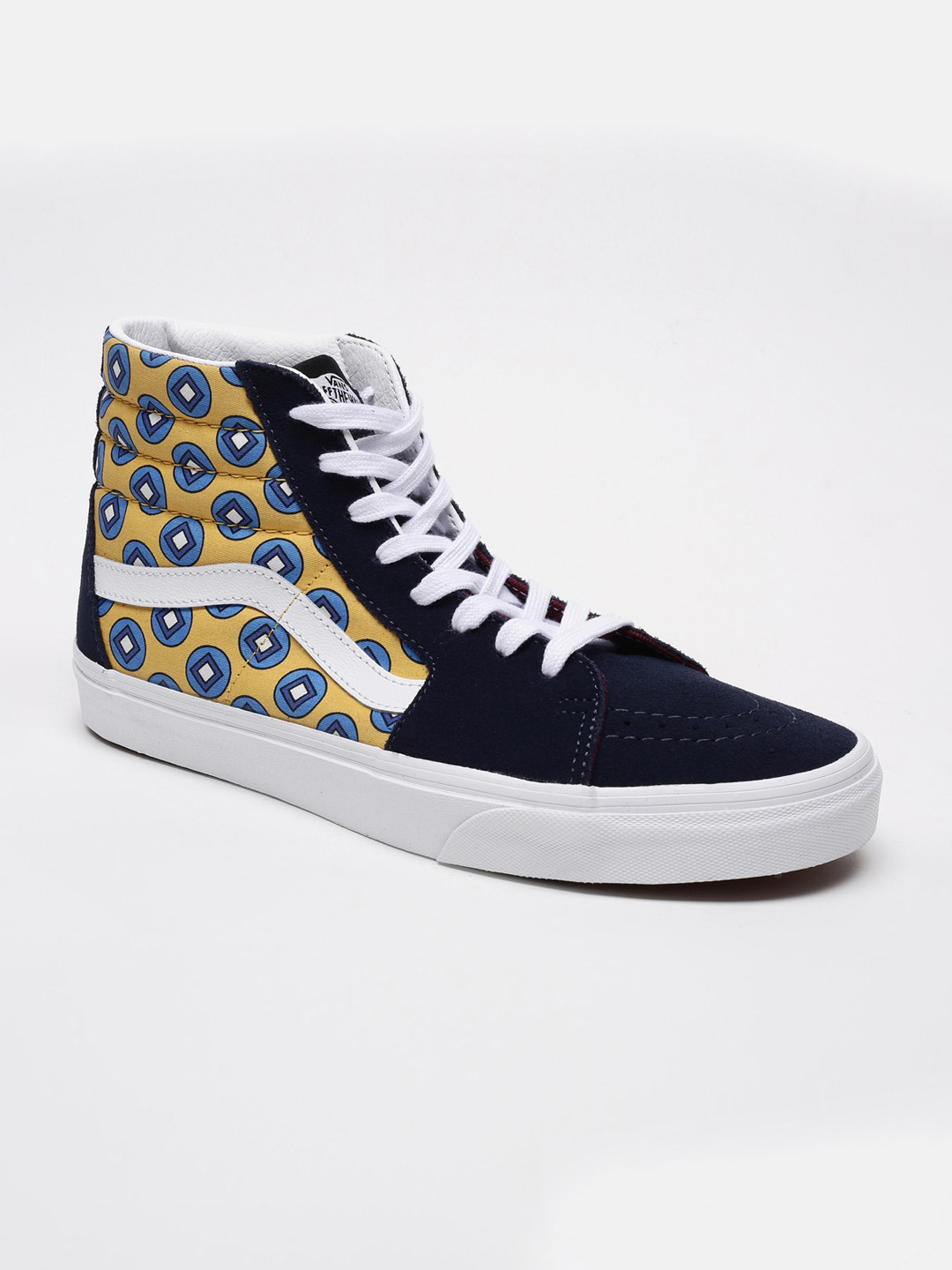 

Vans Unisex Blue Printed Sneakers