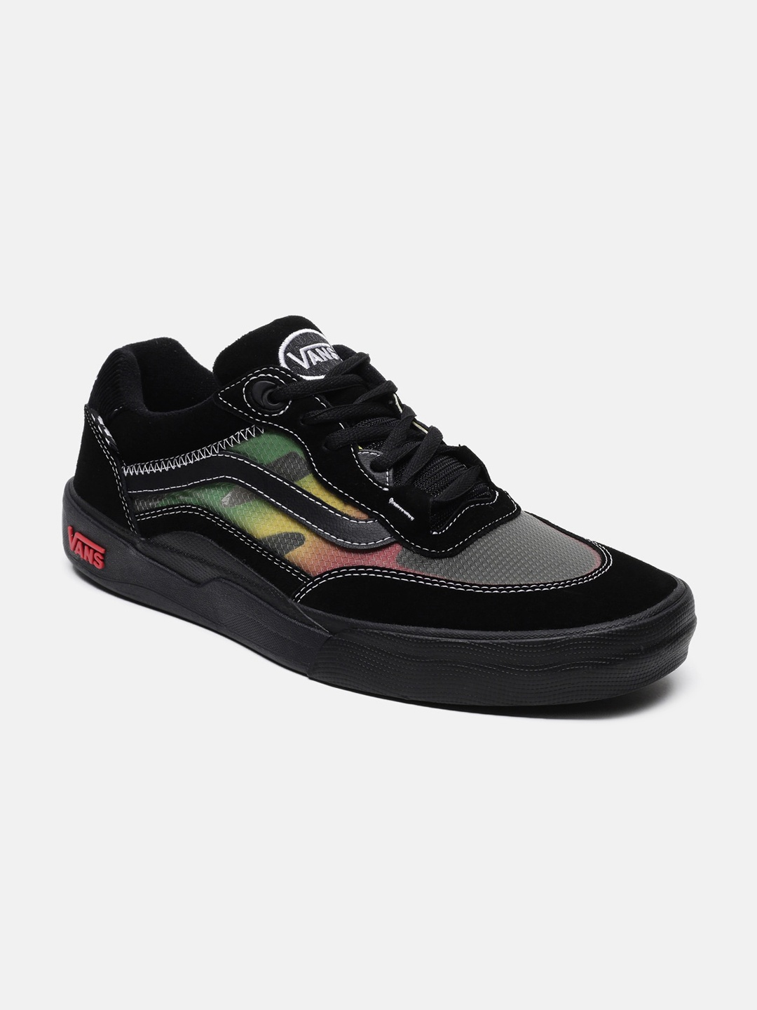 

Vans Men Black Colourblocked Sneakers