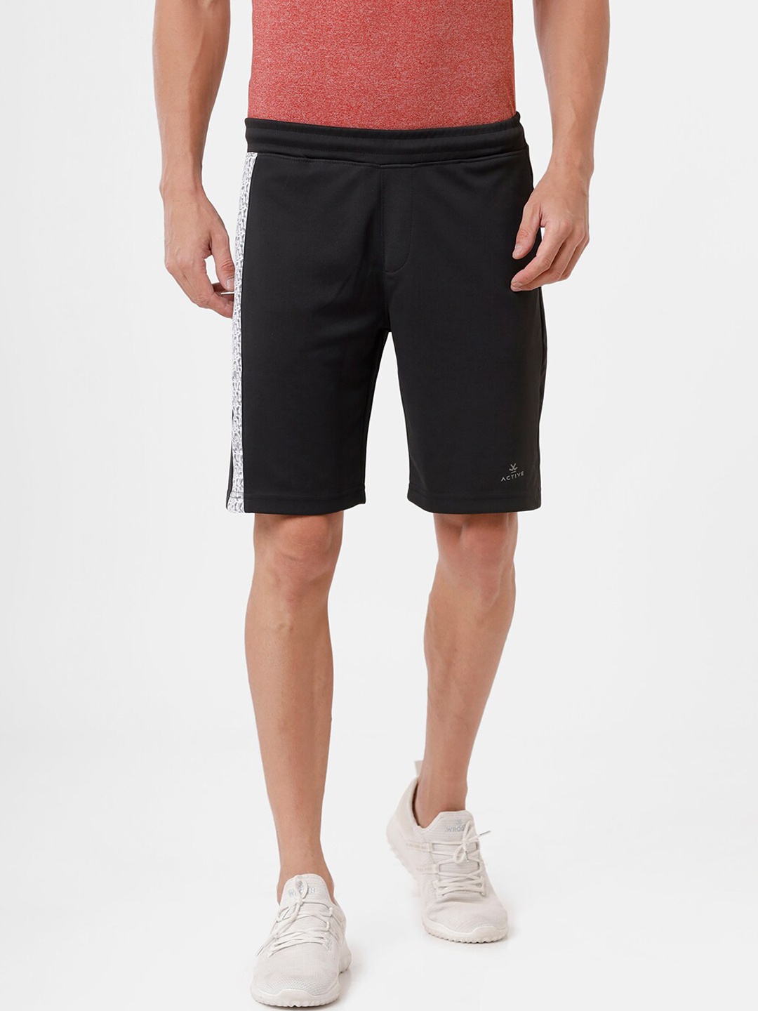 

WROGN Men Black Slim Fit Fashion Shorts