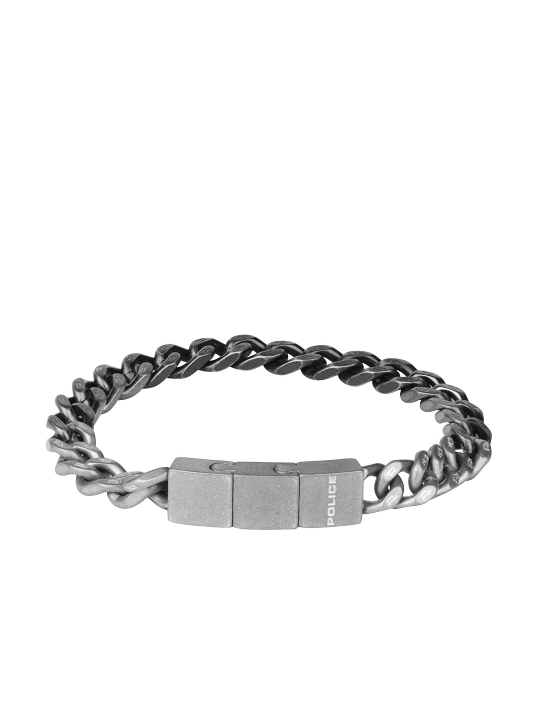 

Police Men Silver Bracelet