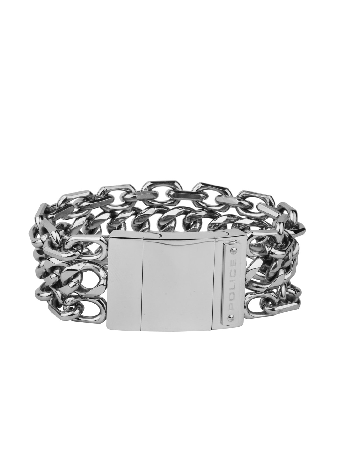 

Police Men Silver Bracelet