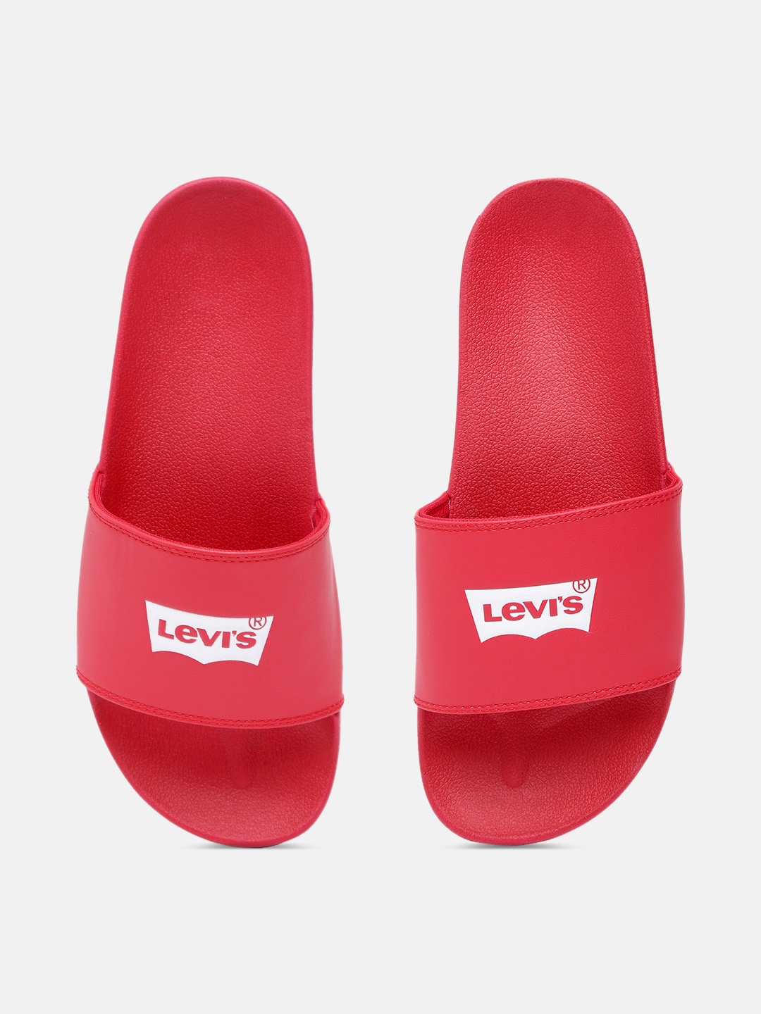 

Levis Men Red Printed June Batwing Sliders