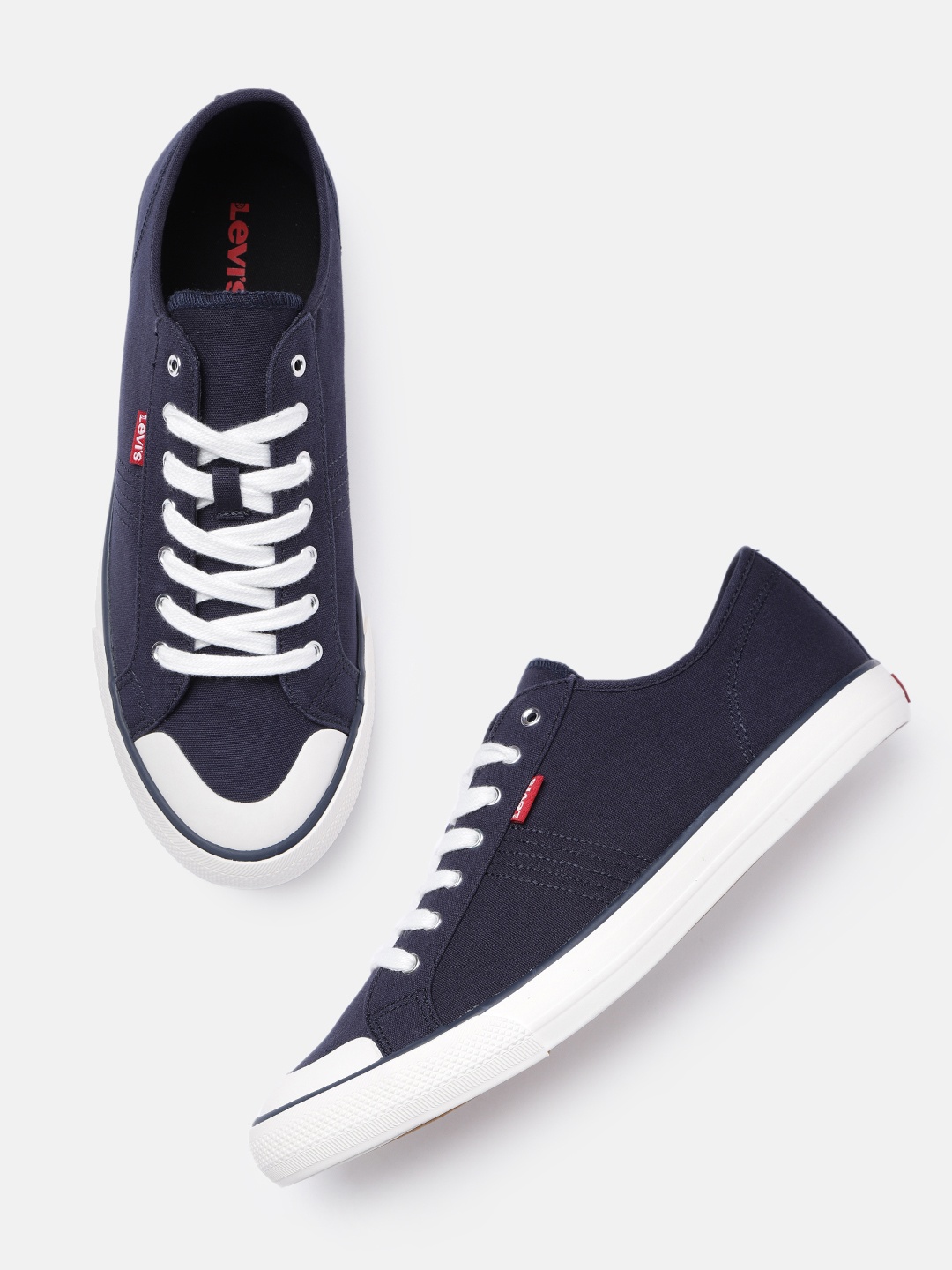 

Levis Men Navy Blue Hernandez Sneakers