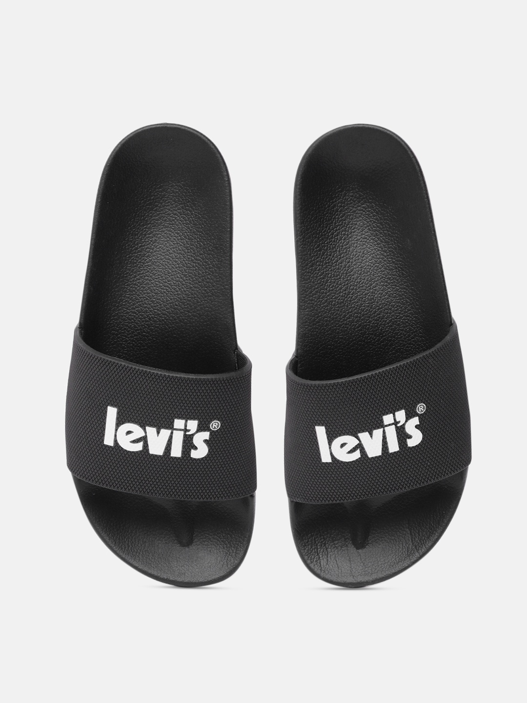 

Levis Women Black Printed June Poster Sliders