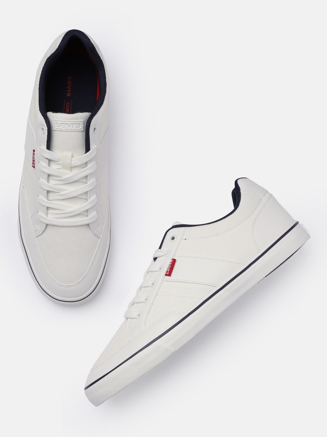 

Levis Men White Turner 2.0 Sneakers