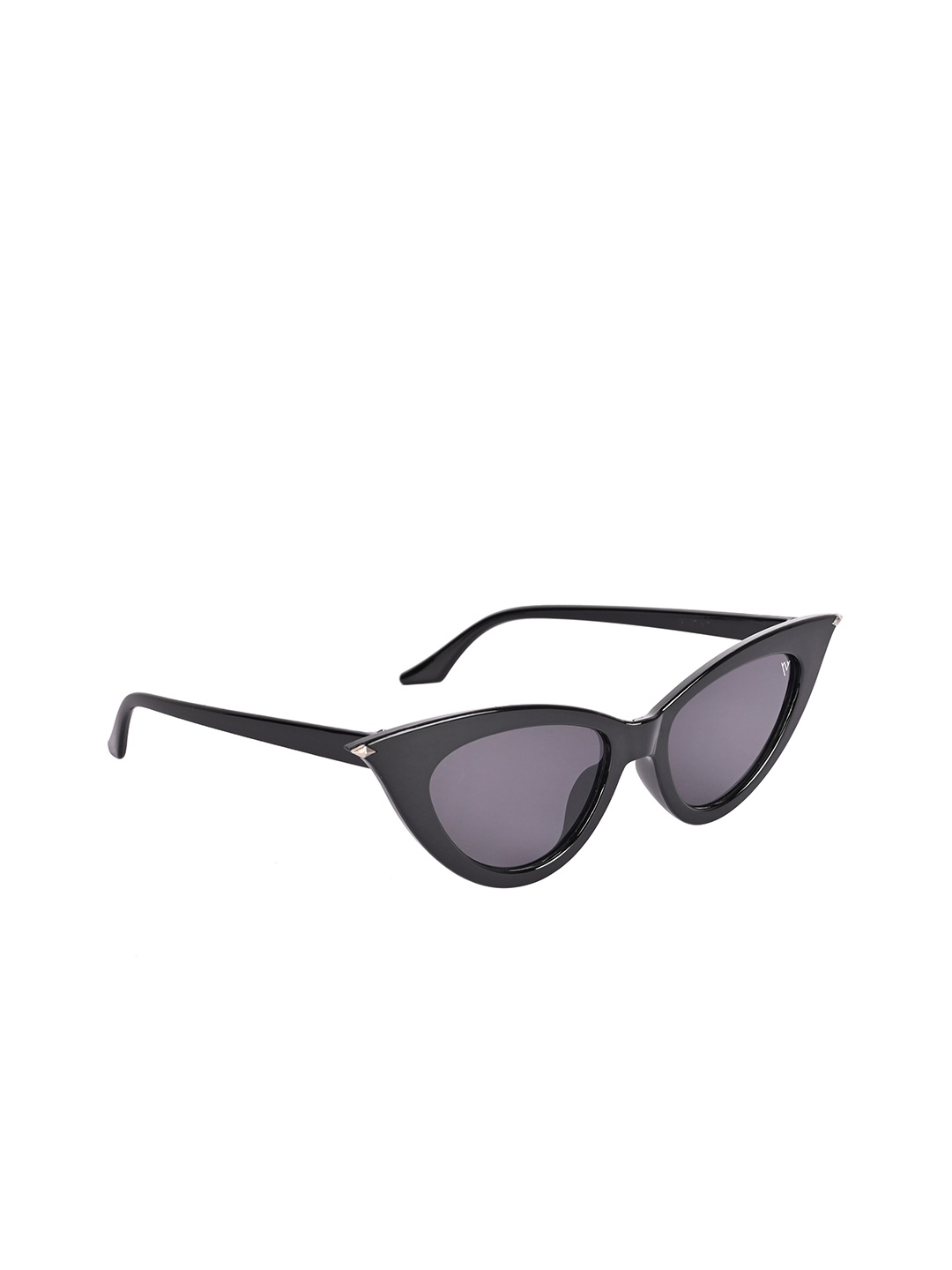 

Voyage Women Black Lens & Black Cateye Sunglasses with UV Protected Lens