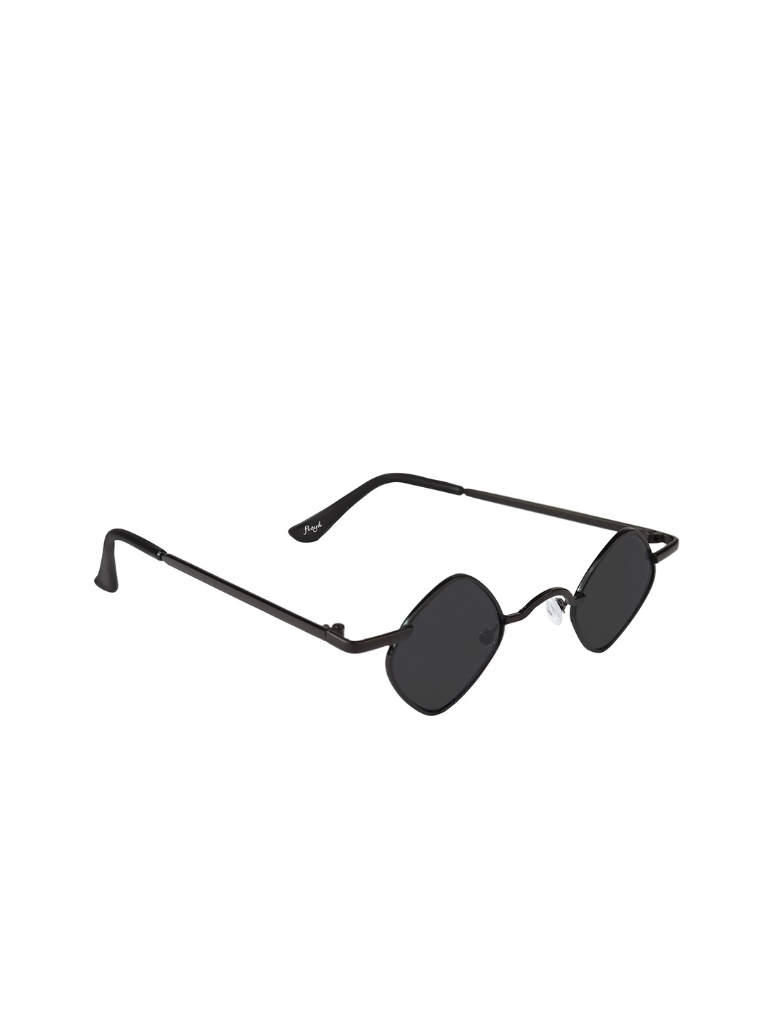 

Floyd Unisex Black Lens & Gunmetal-Toned Other Sunglasses with UV Protected Lens
