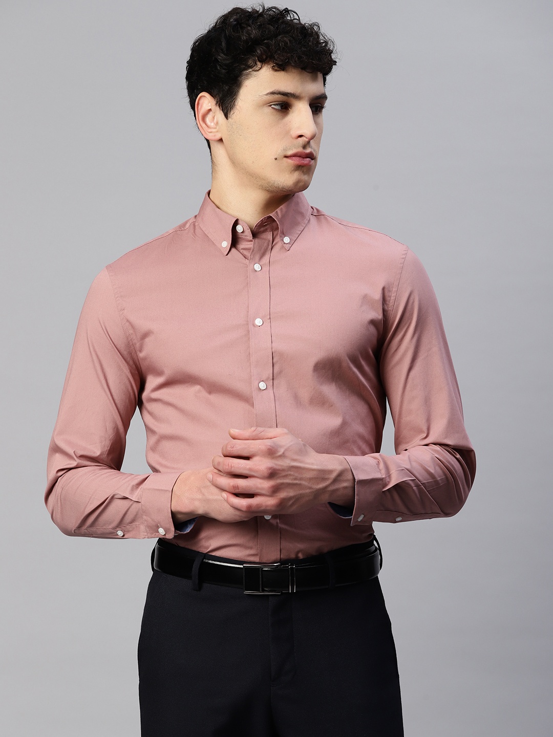 

Marks & Spencer Pure Cotton Formal Shirt, Rose