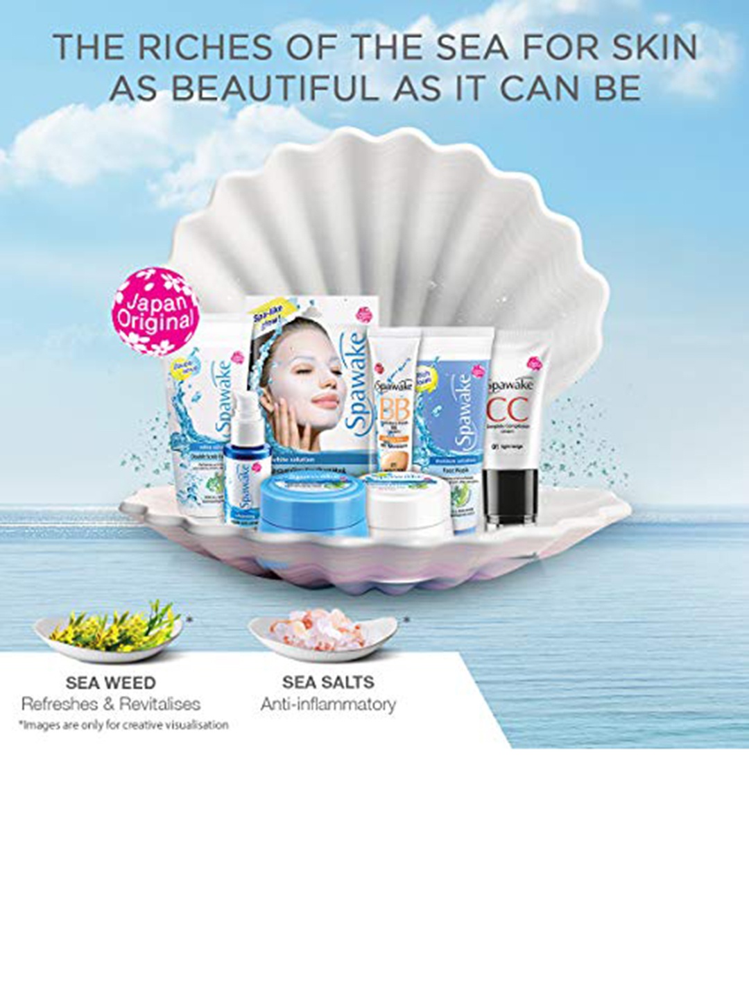 

Spawake Moisture Solution Face Wash for All Skin Types - 100 g, Blue