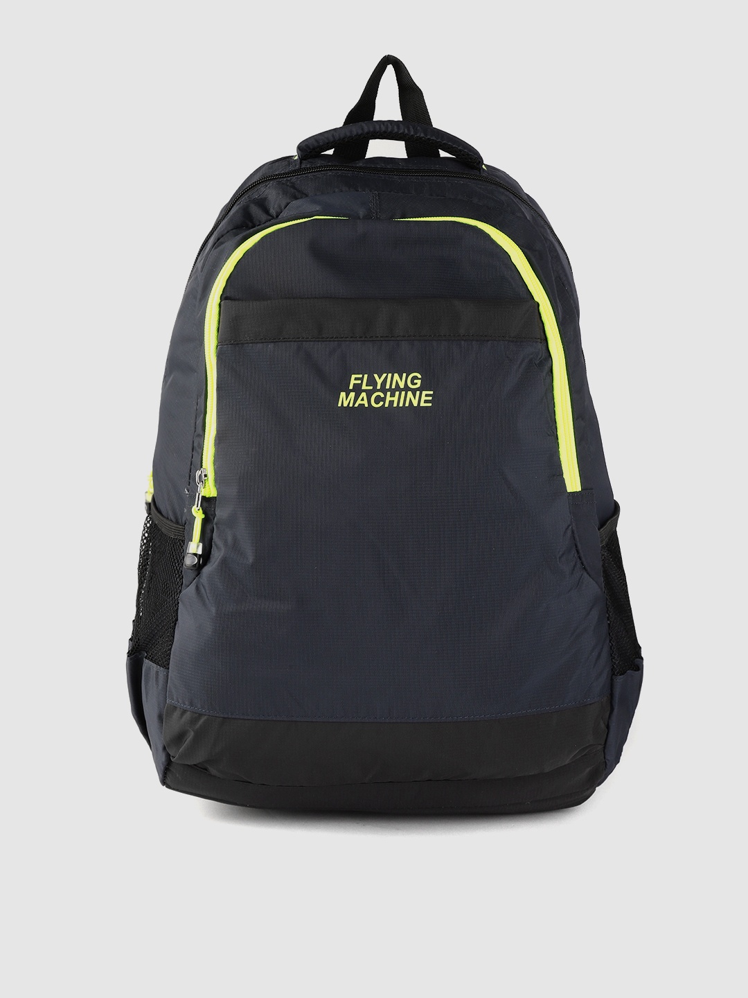 

Flying Machine Unisex Navy Blue Self Checked 15 Inch Laptop Backpack