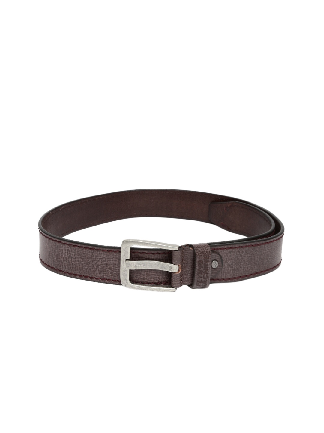 

Flying Machine Men Brown Leather Belt