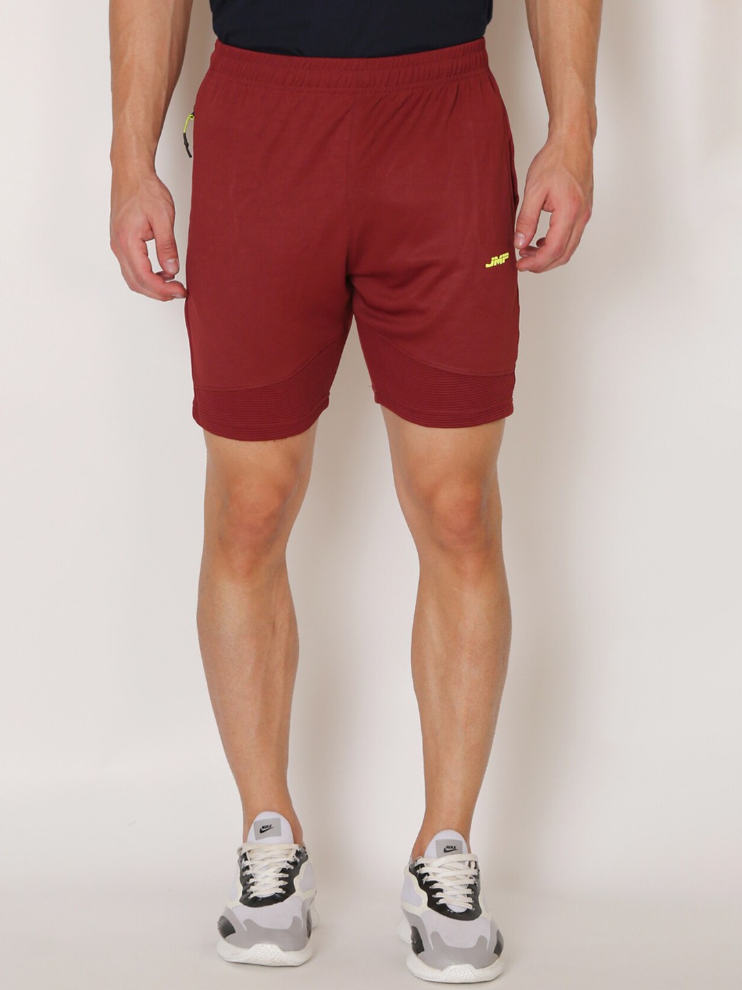 

JMP Men Maroon Slim Fit Outdoor Sports Shorts
