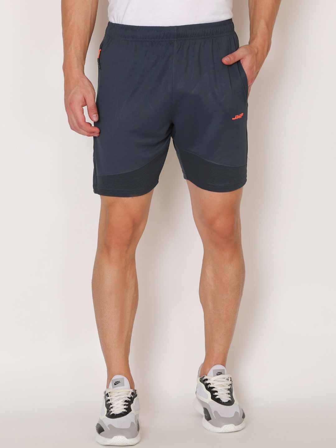 

JMP Men Grey Slim Fit Outdoor Shorts