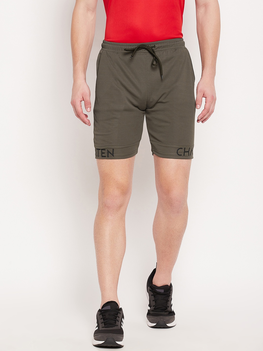 

Duke Men Green Sports Shorts