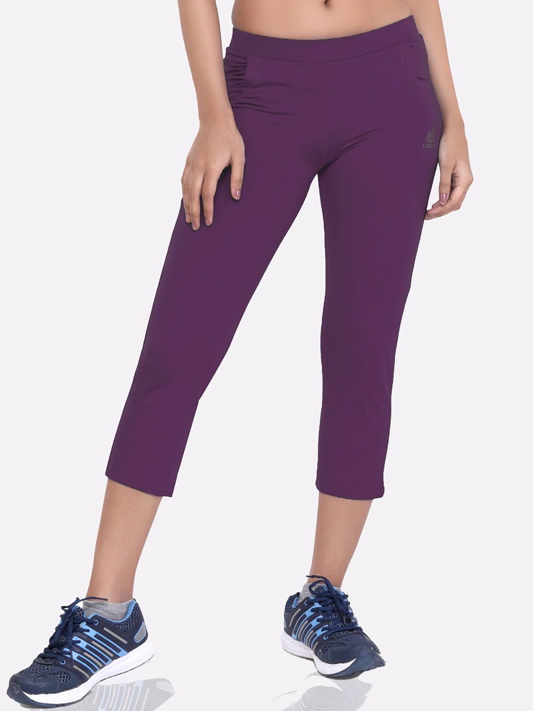 

LAASA SPORTS Women Purple Capris