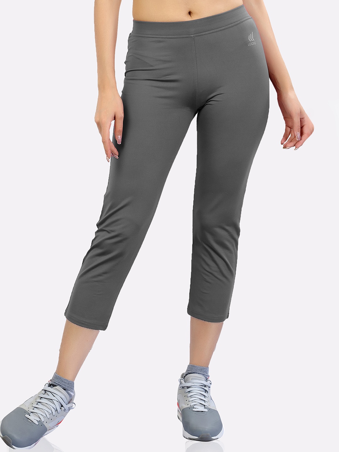 

LAASA SPORTS Women Grey Capris