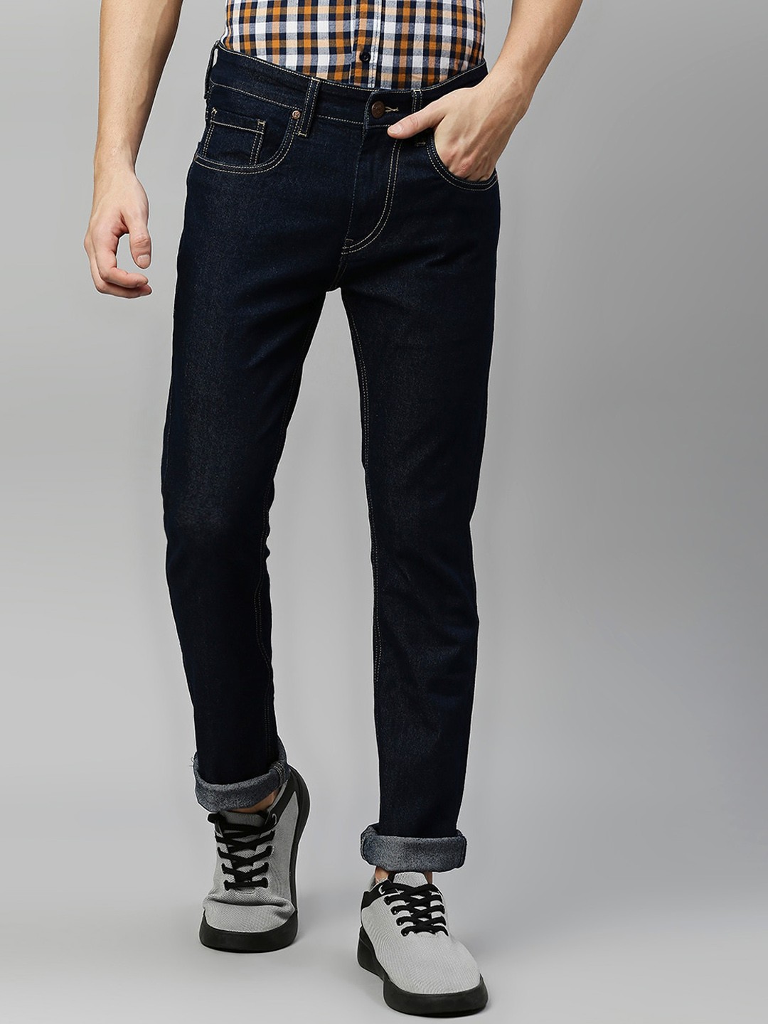 

High Star Men Blue Jean Slim Fit Stretchable Jeans