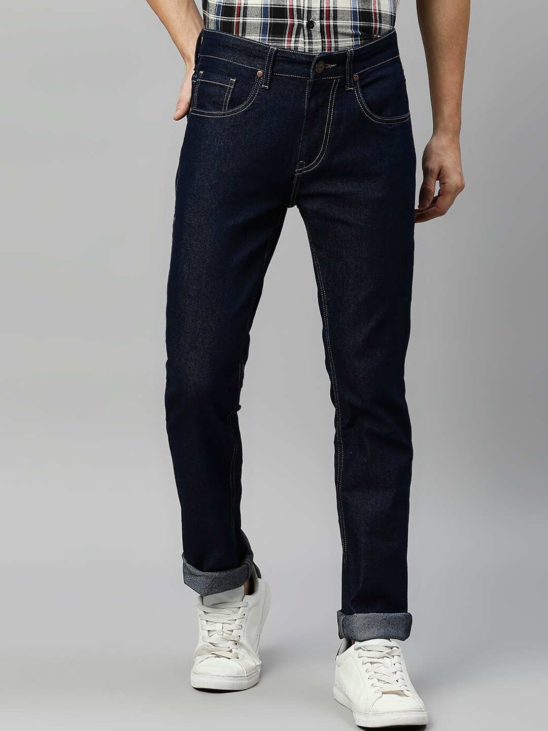 

High Star Men Blue Slim Fit Stretchable Jeans