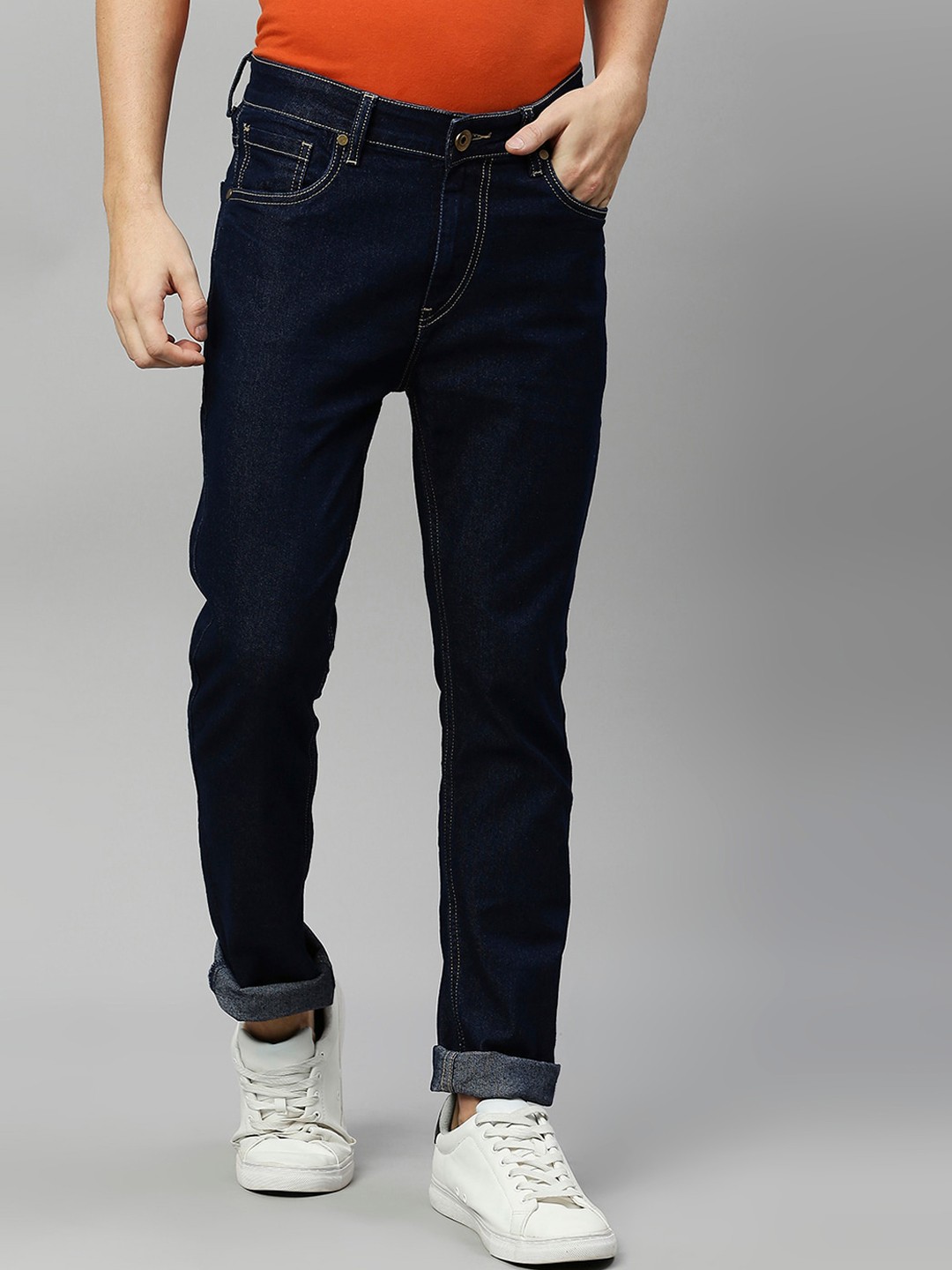 

Hubberholme Men Lean Slim Fit Jeans, Na