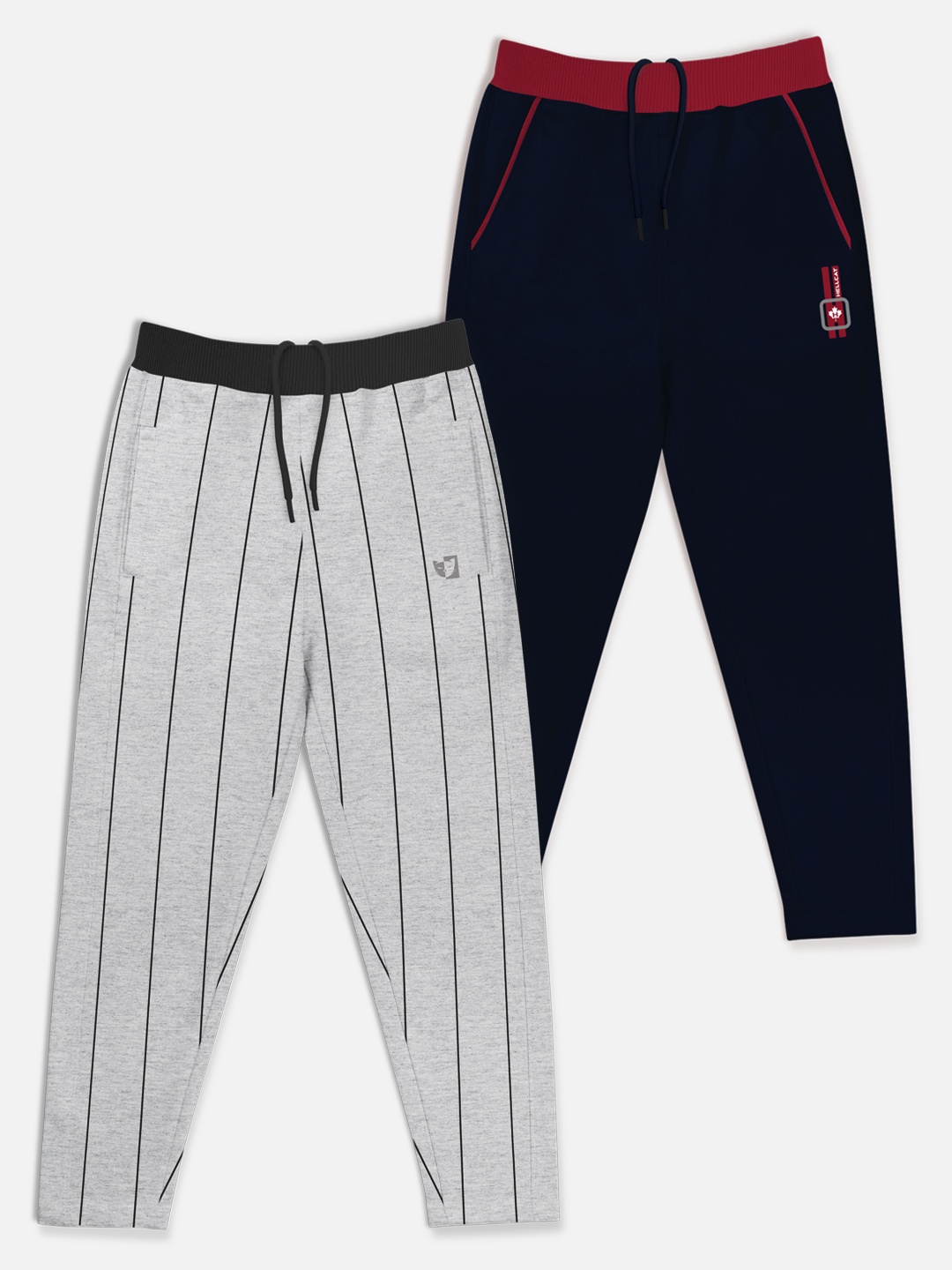 

HELLCAT Boys Pack Of 2 Track Pants, Navy blue